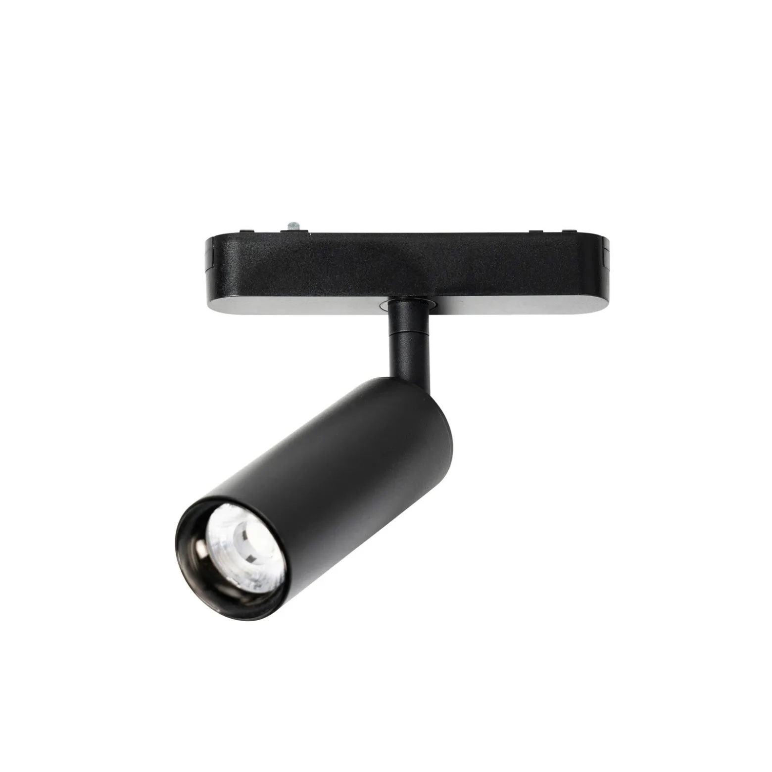 Lindby foco LED 48 V Lumaro, negro, Ø 4 cm, aluminio, atenuable