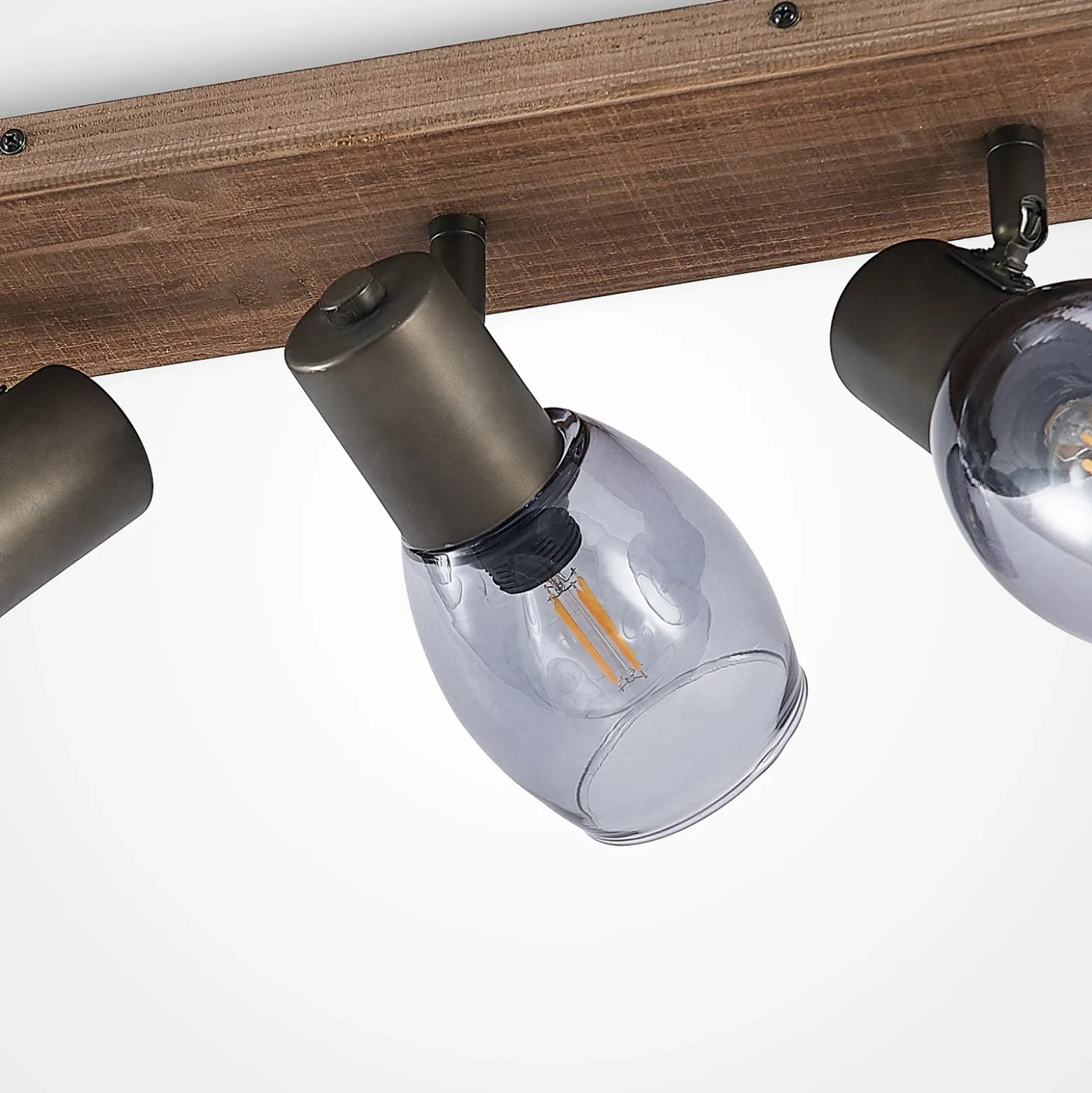 Lindby Ineska foco de techo, 3 luces, angular