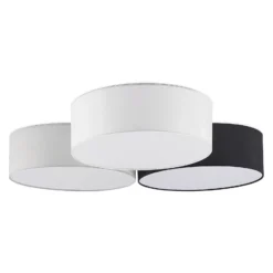 Lindby Janita lámpara LED de techo, 3 luces, tricolor