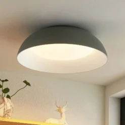 Lindby Juliven lámpara LED de techo, gris