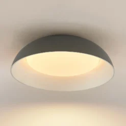 Lindby Juliven lámpara LED de techo, gris