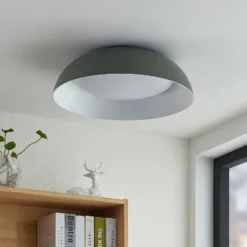 Lindby Juliven lámpara LED de techo, gris