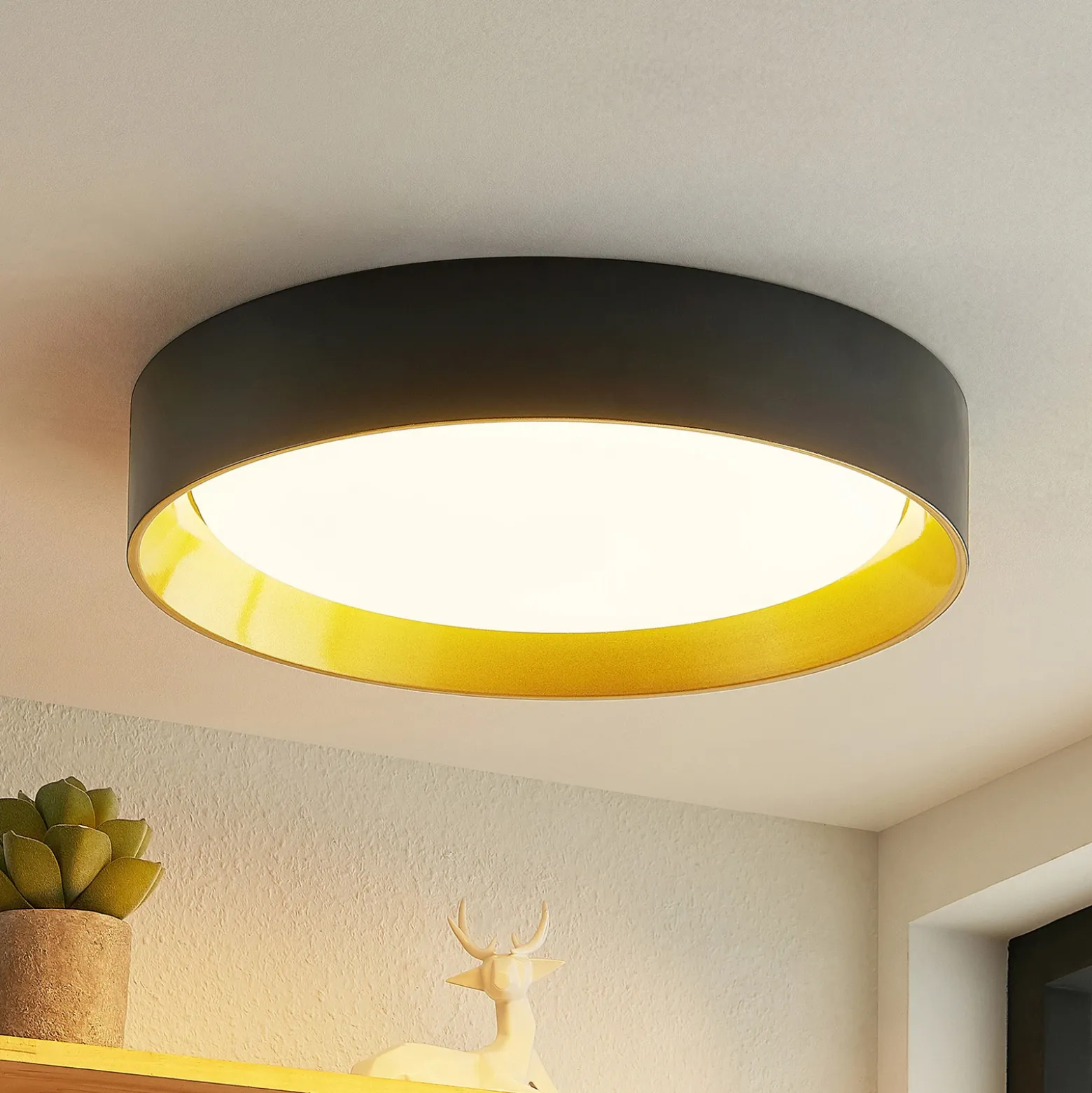 Lindby Kambia plafón LED, 55 cm