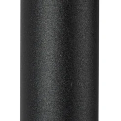 Lindby lámpara colgante LED Lumaro, negro, Ø3cm,aluminio,48V,atenuable