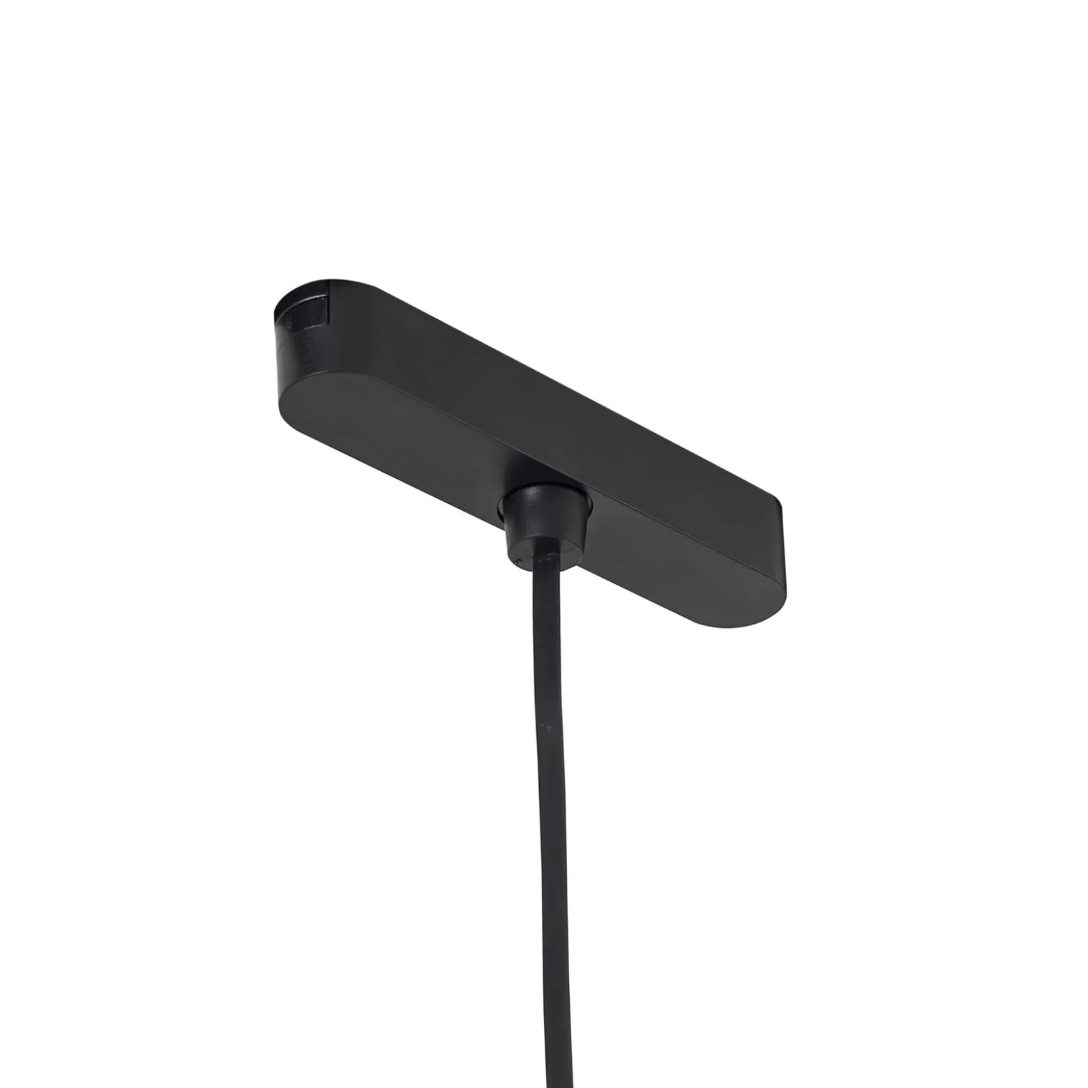 Lindby lámpara colgante LED Lumaro, negro,Ø6,2 cm,48V,atenuable