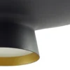 Lindby Lámpara colgante LED Norvind, 2 luces, negro, metal