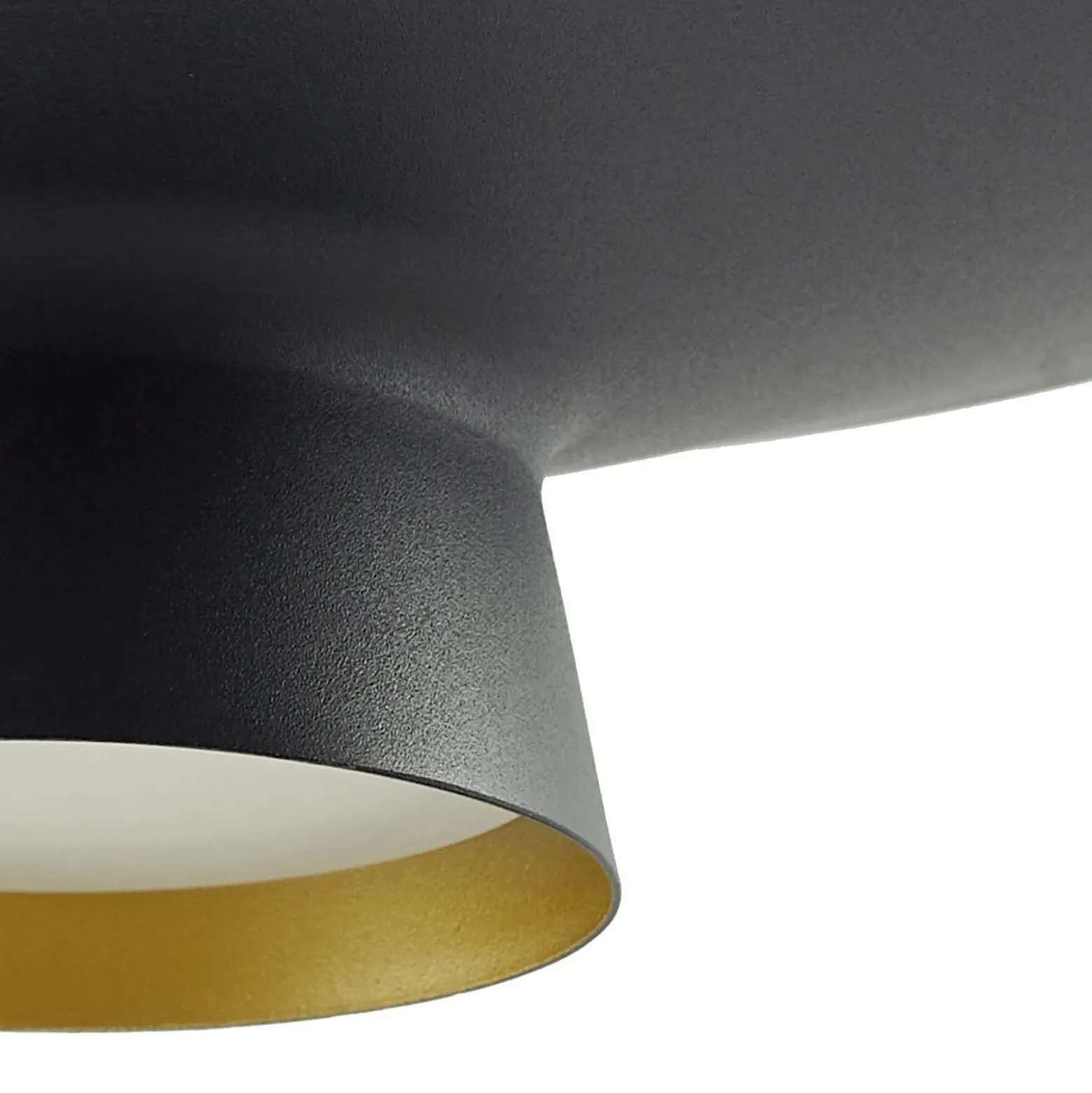 Lindby Lámpara colgante LED Norvind, 2 luces, negro, metal