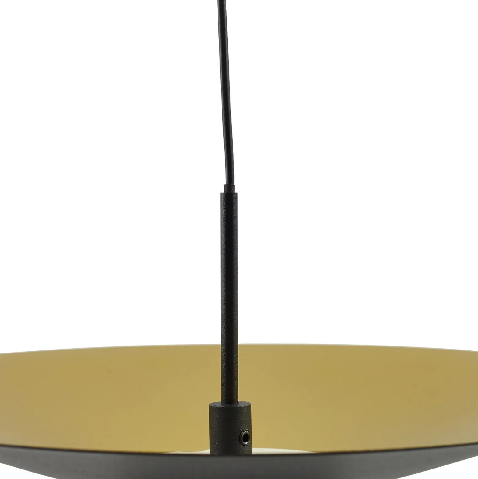 Lindby Lámpara colgante LED Norvind, 2 luces, negro, metal