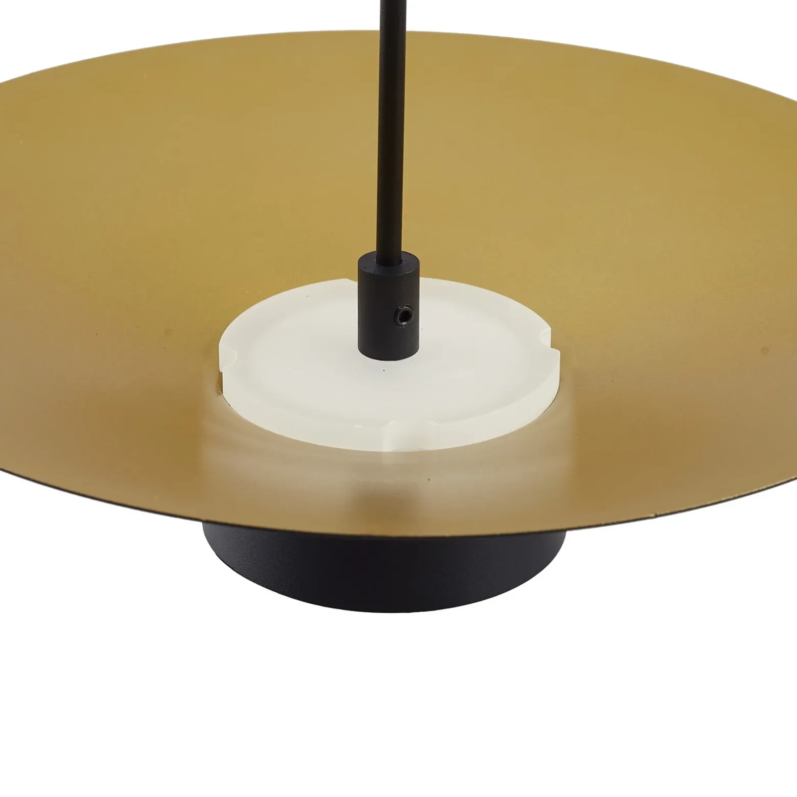 Lindby Lámpara colgante LED Norvind, 6 luces, negro, metal
