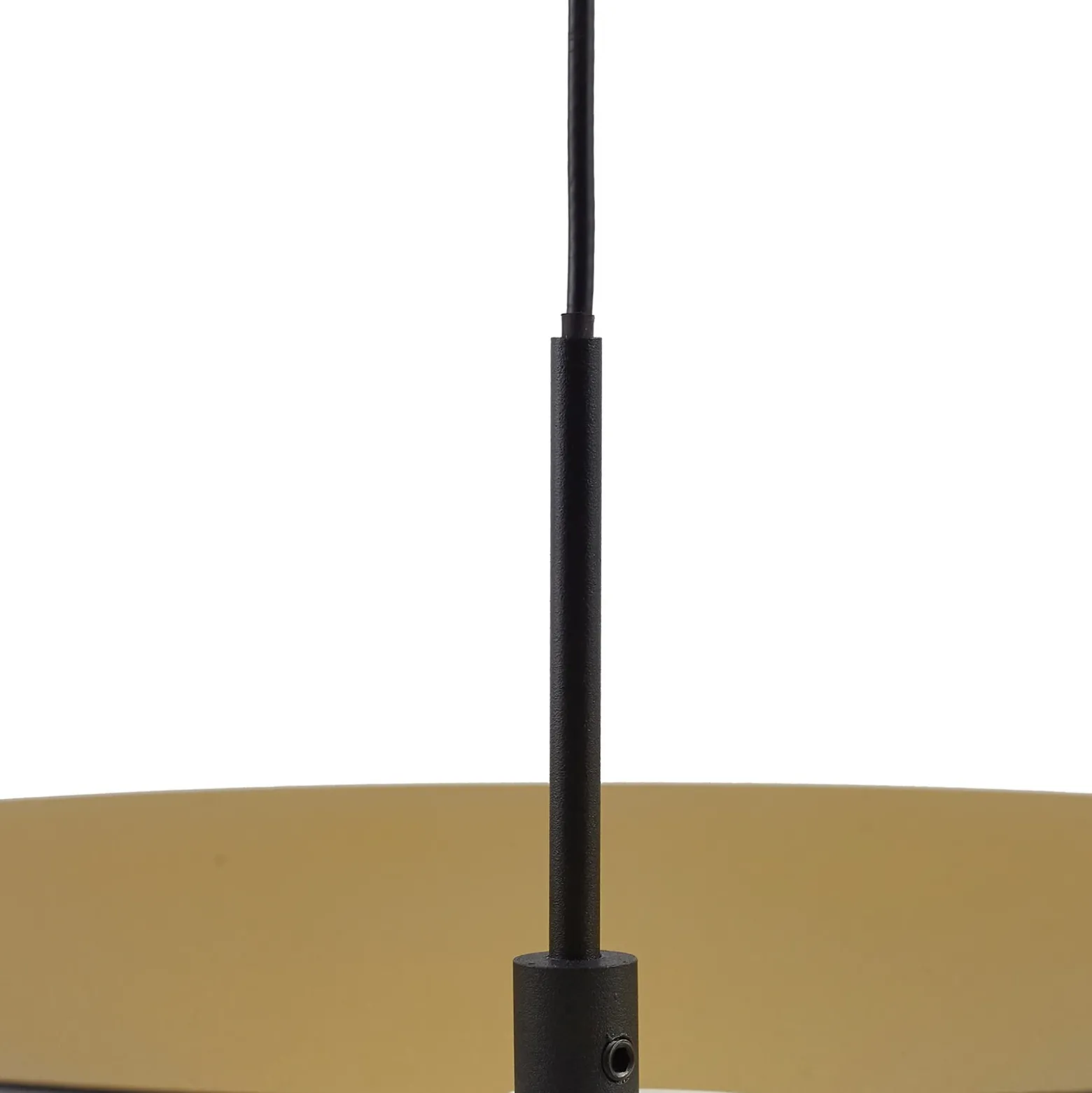 Lindby Lámpara colgante LED Norvind, 6 luces, negro, metal