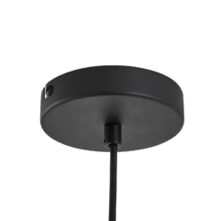 Lindby Lámpara colgante Sanne, gris, hormigón, Ø 15 cm, E27