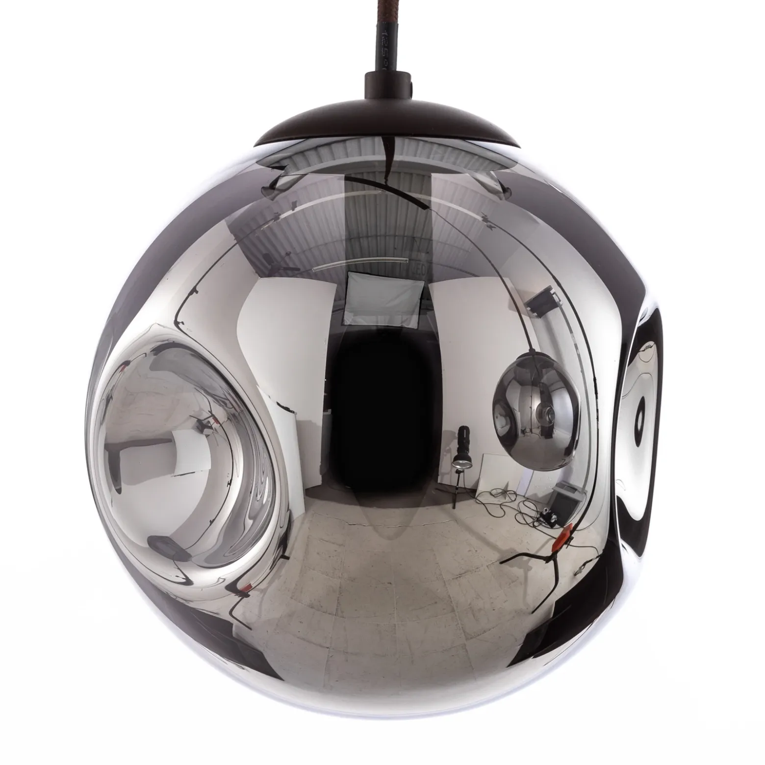 Lindby lámpara colgante Valentina, E14, 3 luces, gris ahumado, cristal