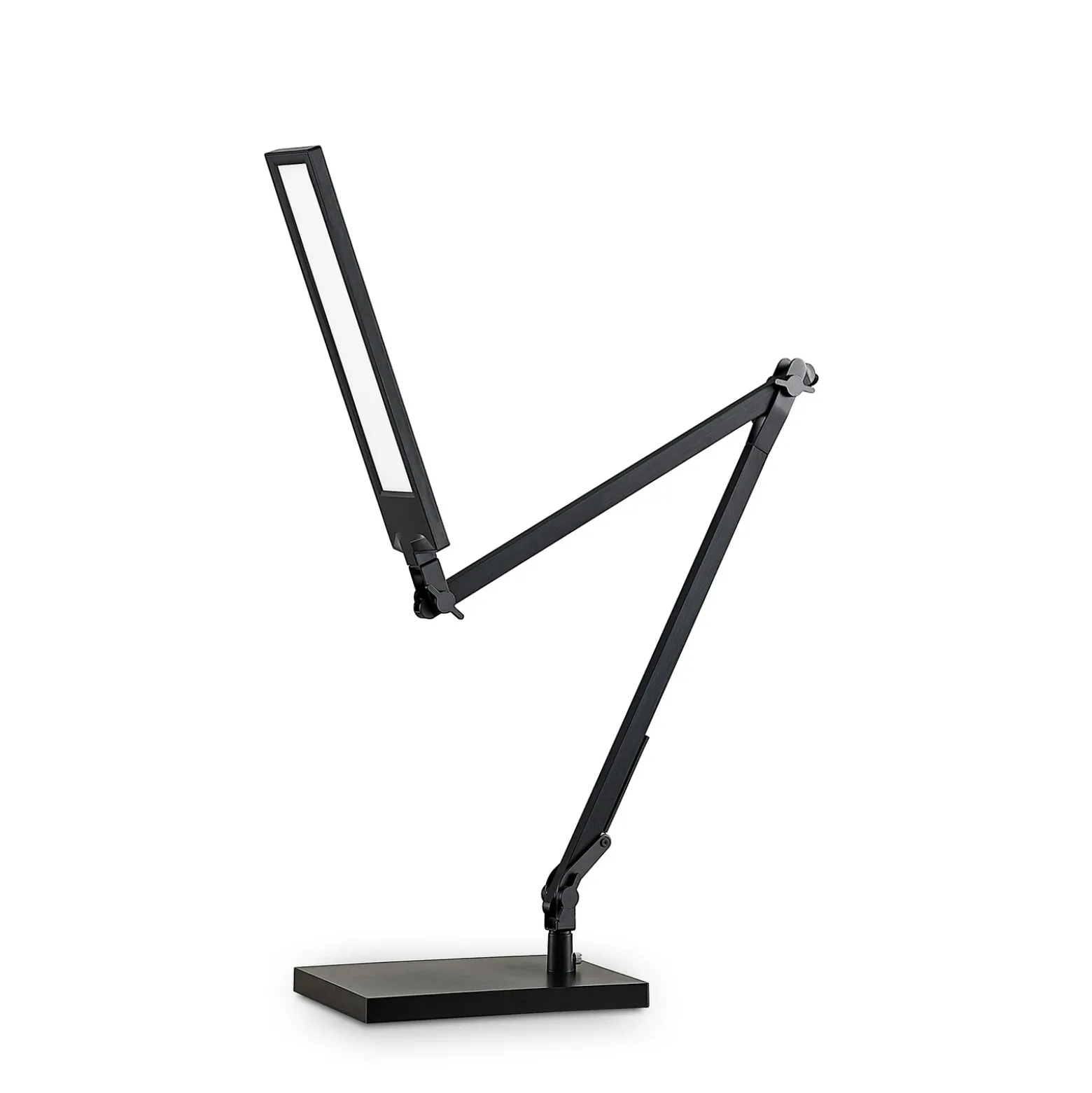 Lindby Lámpara de mesa LED Antisa, negra, CCT, atenuable