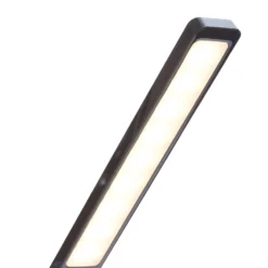 Lindby lámpara de mesa LED Eleni, negra, CCT, atenuable