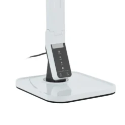 Lindby lámpara de mesa LED Eleni, blanca, CCT, atenuable