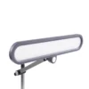 Lindby lámpara de mesa LED Elvir, gris, aluminio, altura 53cm, CCT