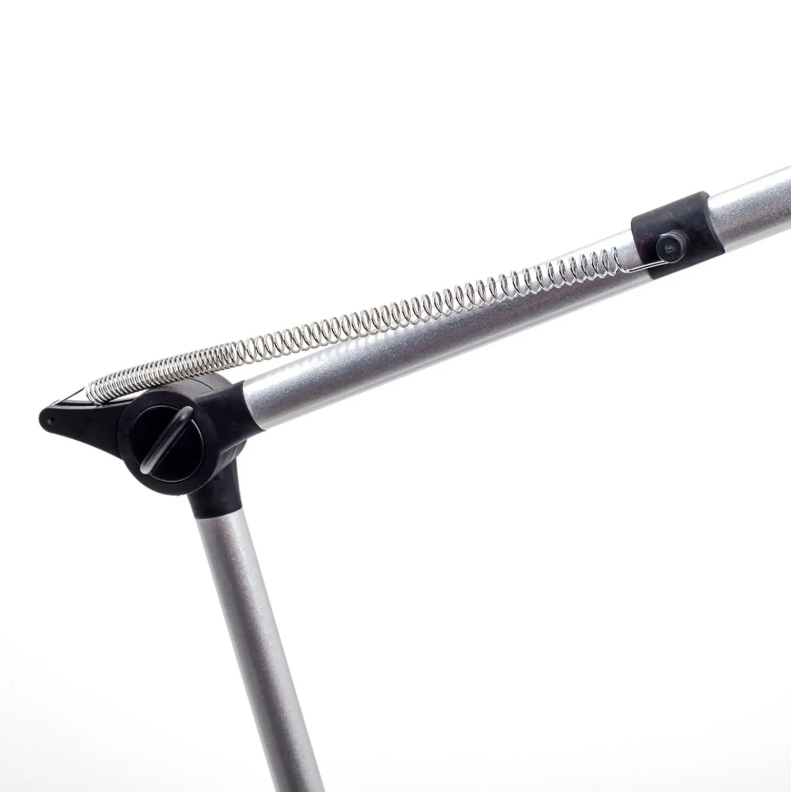 Lindby Lámpara de mesa LED Felipe, negra, base de pinza