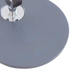 Lindby lámpara de mesa LED Nyxaris, gris, metal, CCT, 50 cm