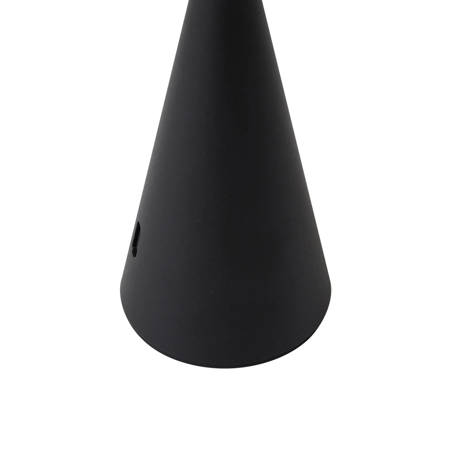 Lindby Lámpara de mesa LED recargable Evelen, negra, IP54, CCT