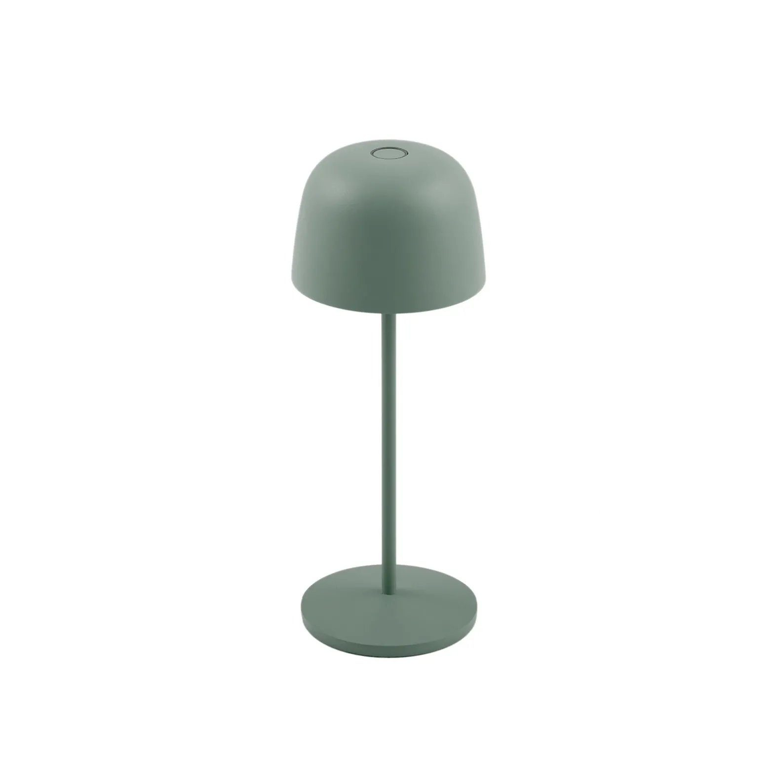 Lindby Lámpara de mesa LED recargable Arietty, verde, atenuable, IP65