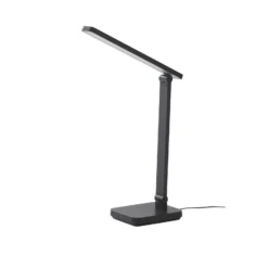 Lindby lámpara de mesa LED Rylas, negra, USB, CCT