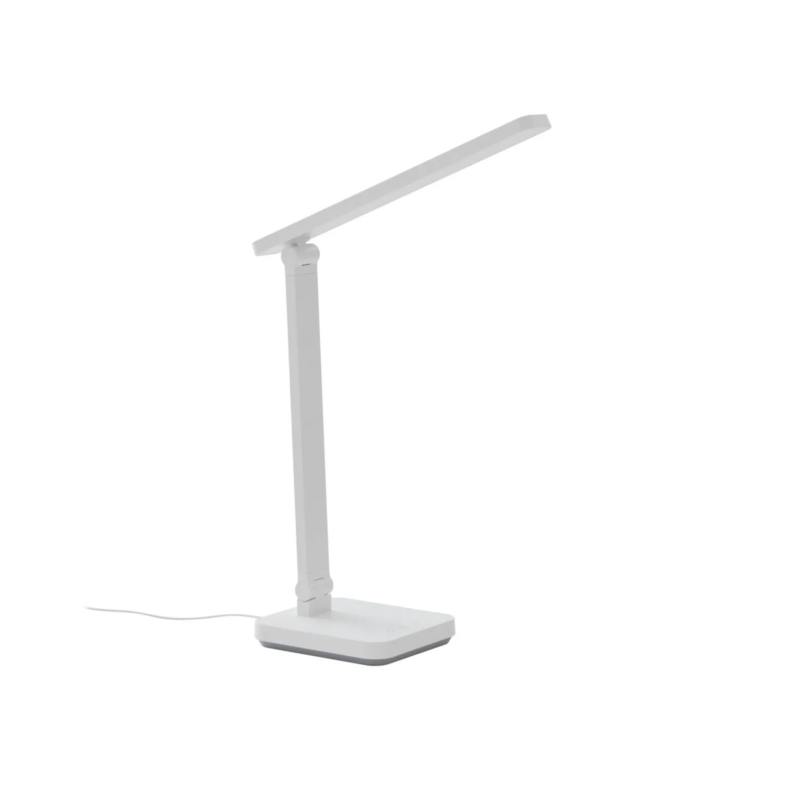 Lindby lámpara de mesa LED Rylas, blanca, USB, CCT