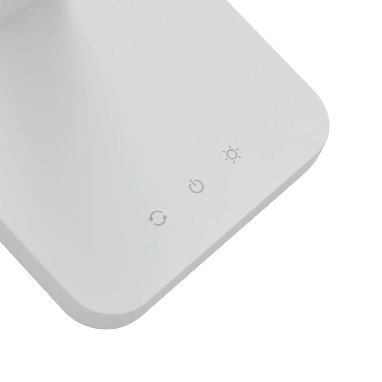 Lindby lámpara de mesa LED Rylas, blanca, USB, CCT