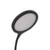 Lindby Lámpara de mesa LED Valtaria, negra, CCT, atenuable