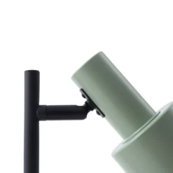 Lindby lámpara de mesa Ovelia, verde/negro, metal, E27