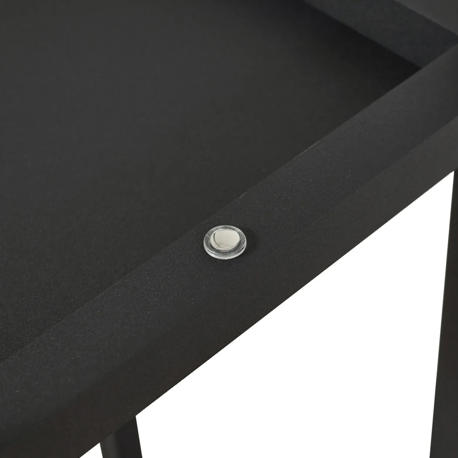 Lindby Lámpara de pie LED Birta, estantería, 155 cm, negro, metal