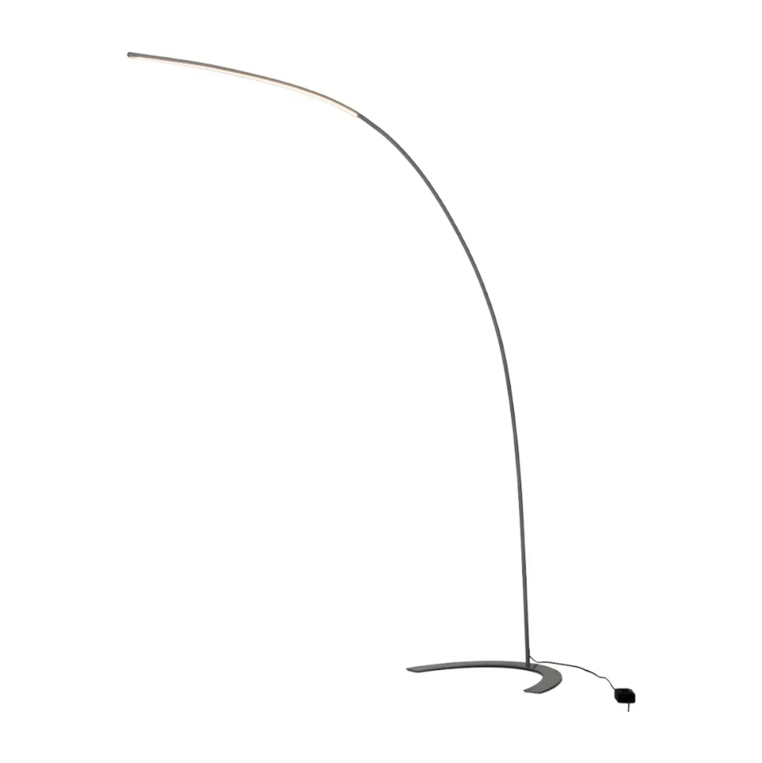 Lindby lámpara de pie LED Danua, plata, metal, altura 200cm