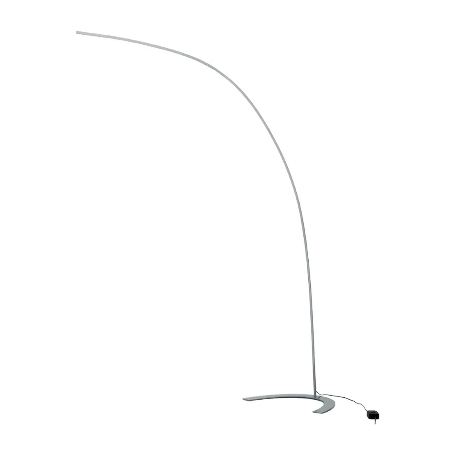 Lindby lámpara de pie LED Danua, plata, metal, altura 200cm