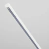 Lindby lámpara de pie LED Danua, blanca, metal, altura 200cm