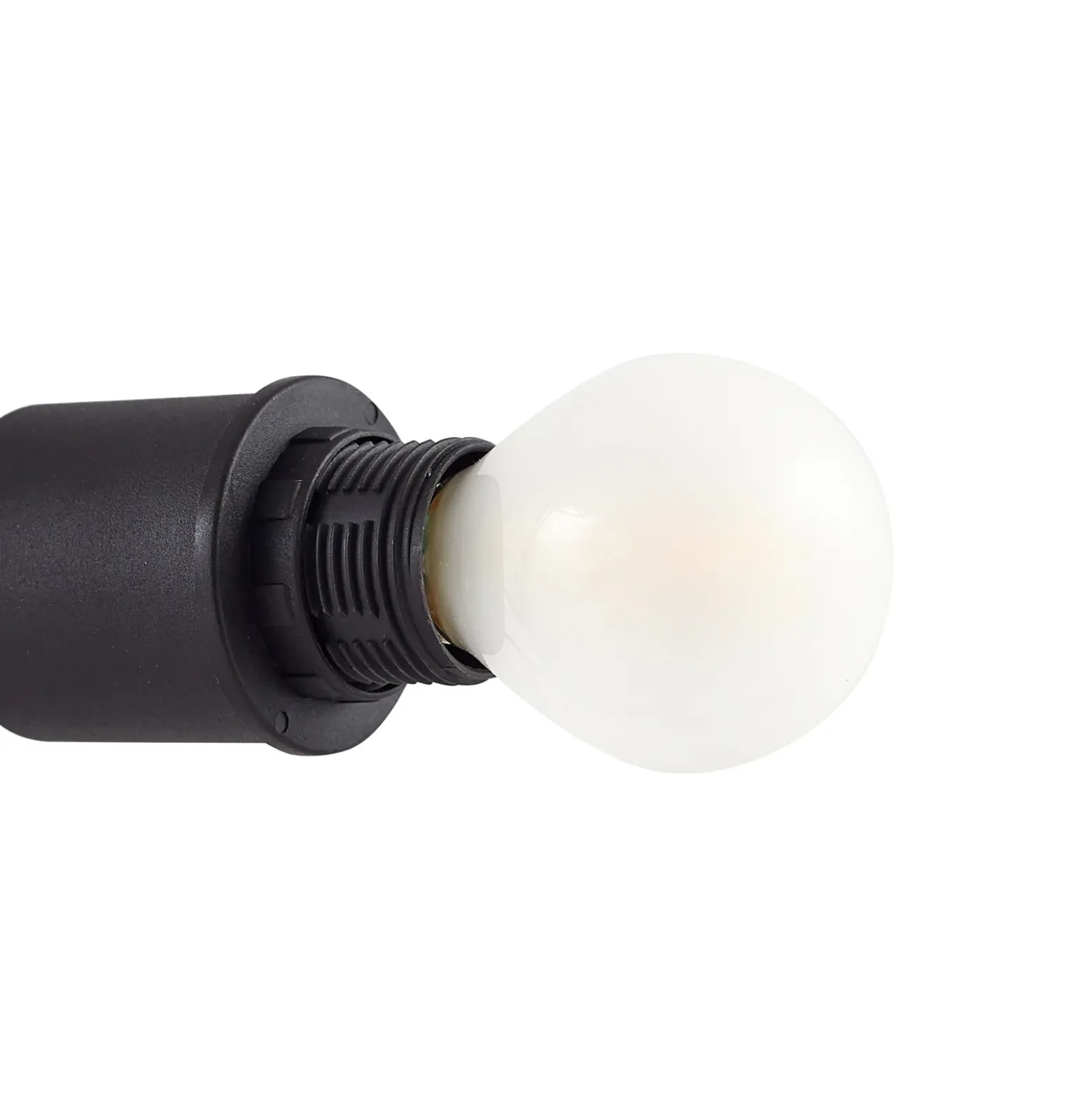Lindby lámpara de pie Lielle, bambú natural, 5 luces, 190 cm