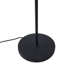 Lindby lámpara de pie Ovelia, naranja/negro, metal, E27