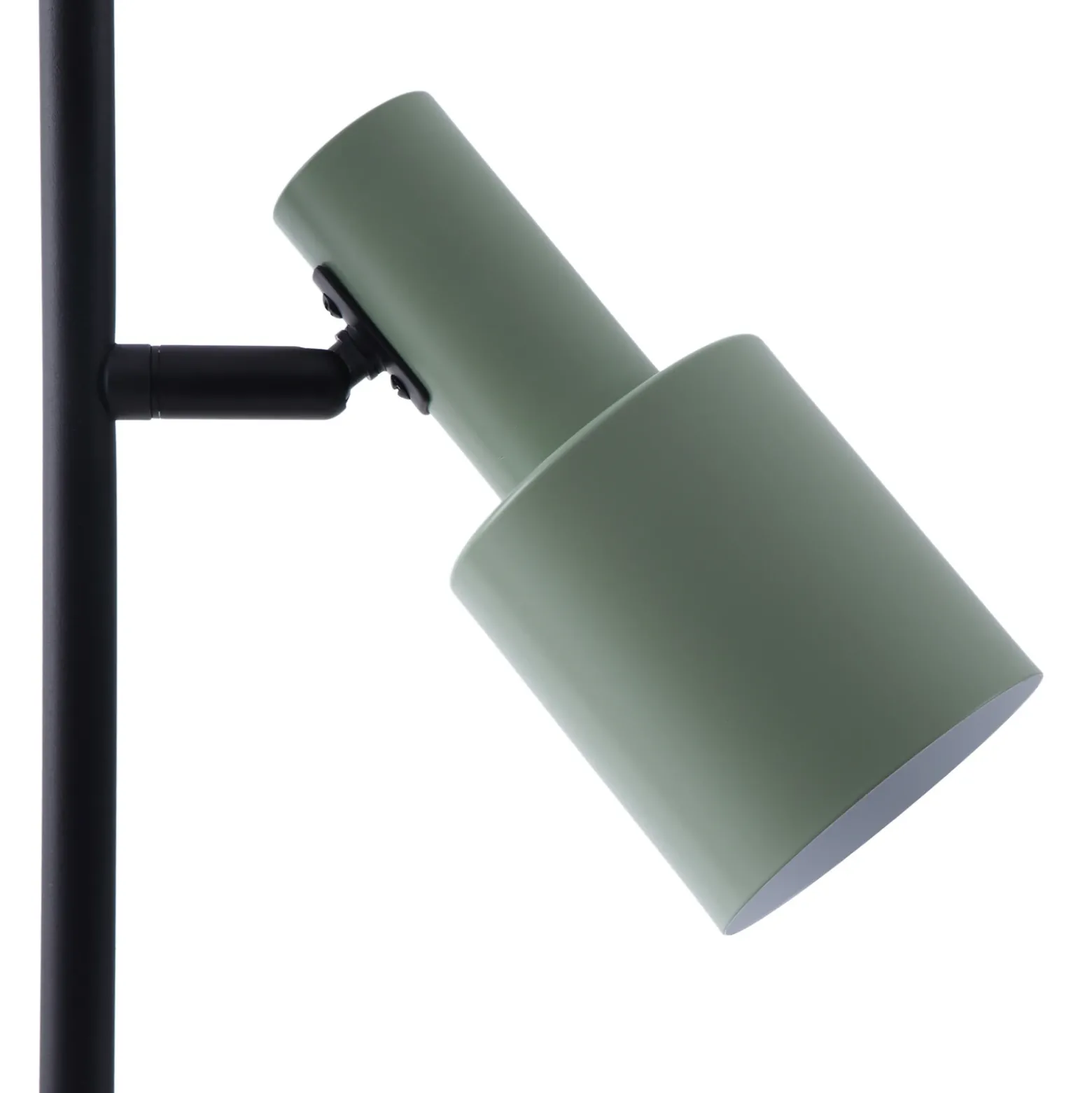 Lindby lámpara de pie Ovelia, verde/negro, metal, E27