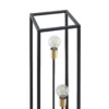 Lindby lámpara de pie Tiliane, negra, metal, 3 luces, 153cm