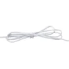 Lindby lámpara de pinza LED Undra, blanca, metal, regulable