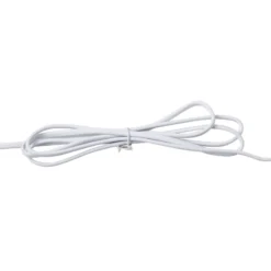 Lindby lámpara de pinza LED Undra, blanca, metal, regulable