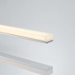 Lindby Lámpara de techo LED para baño Levke, 116 cm, atenuable, IP44