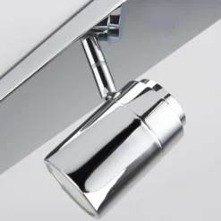 Lindby lámpara de techo para baño Dejan, 85 cm, 4 luces, cromo, IP44