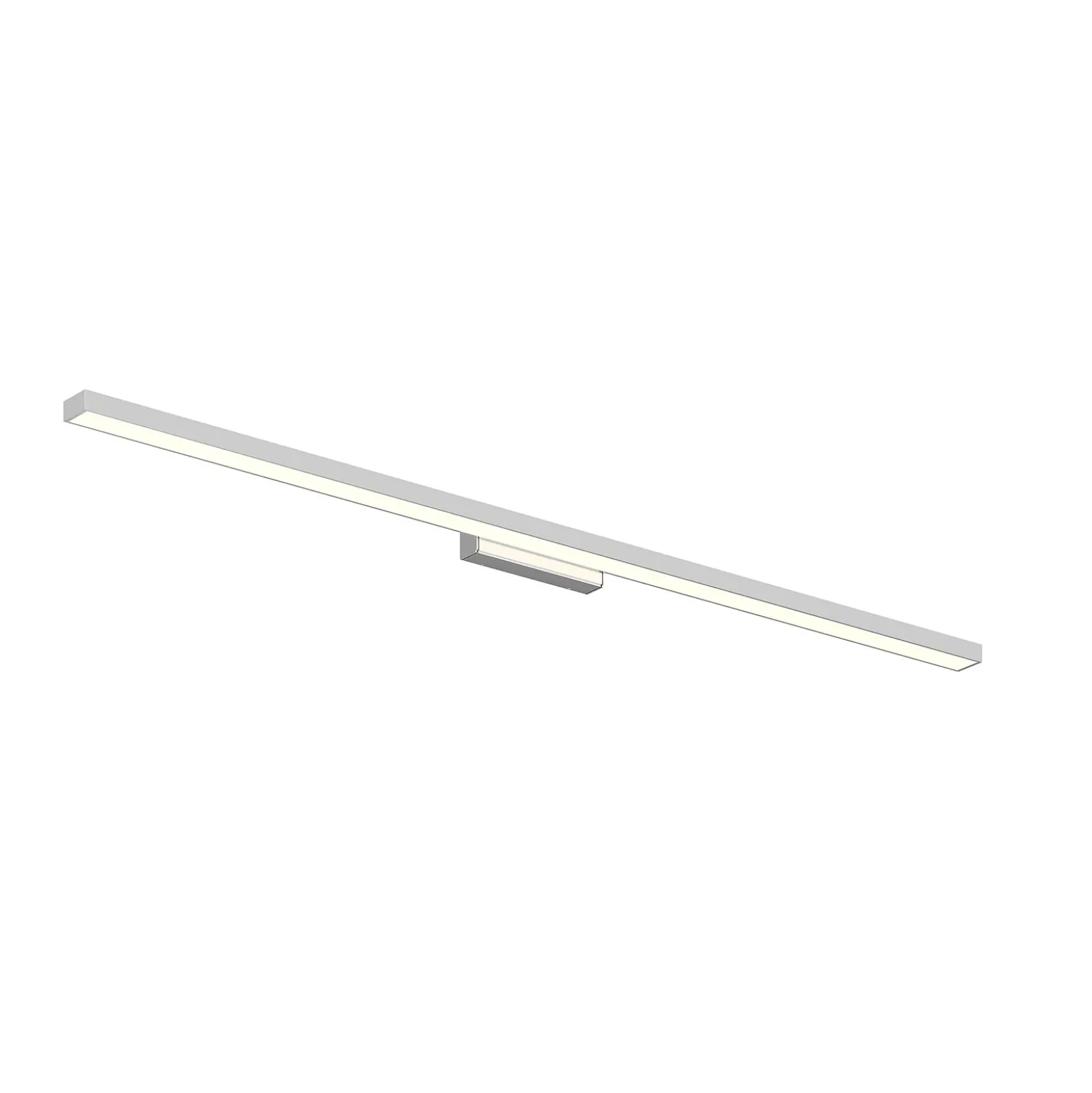 Lindby Lámpara LED para espejo y baño Alenia, 120 cm, cromo