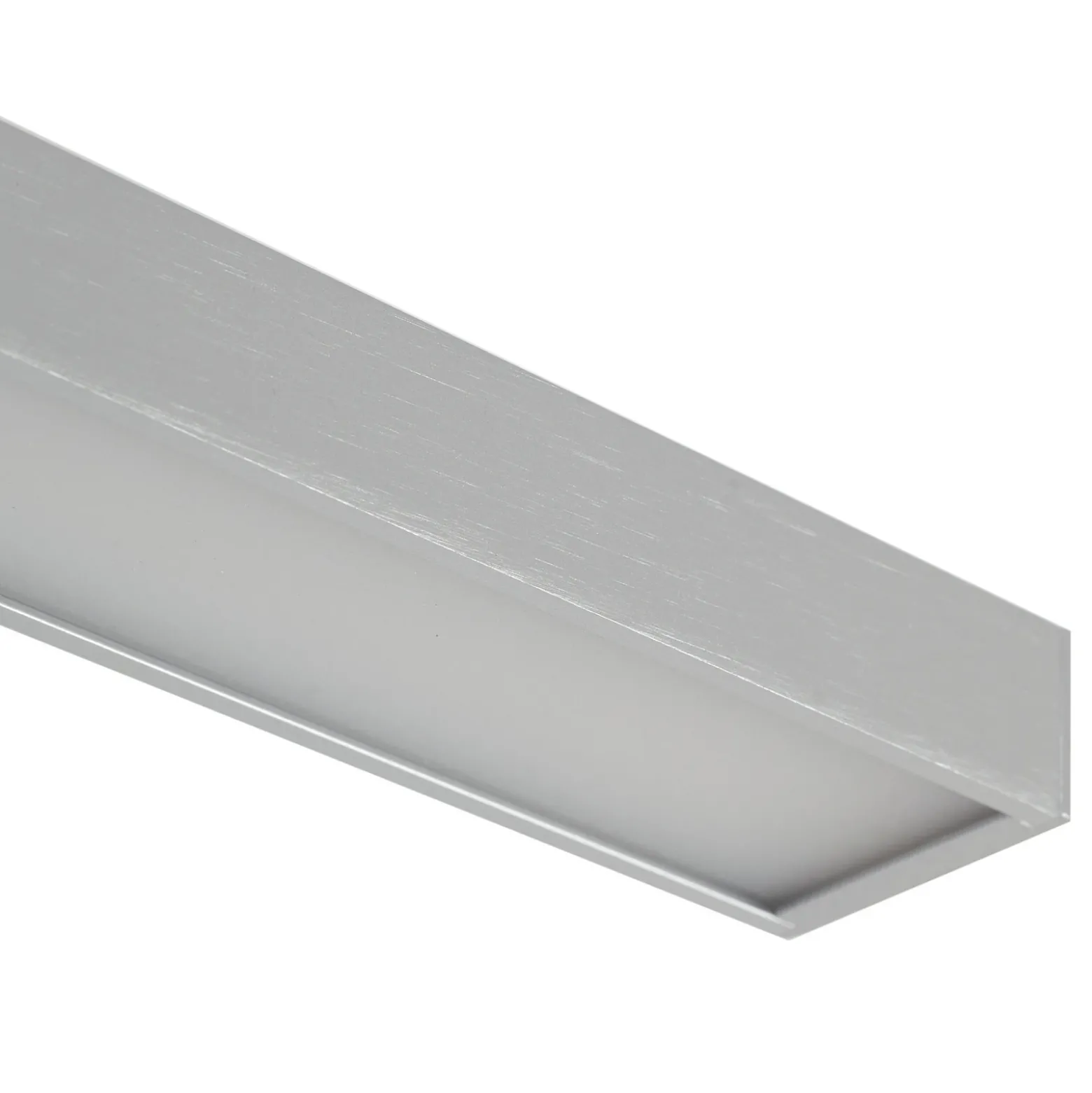 Lindby lámpara LED para espejo cuarto de baño Alenia, 120 cm, IP44, gris