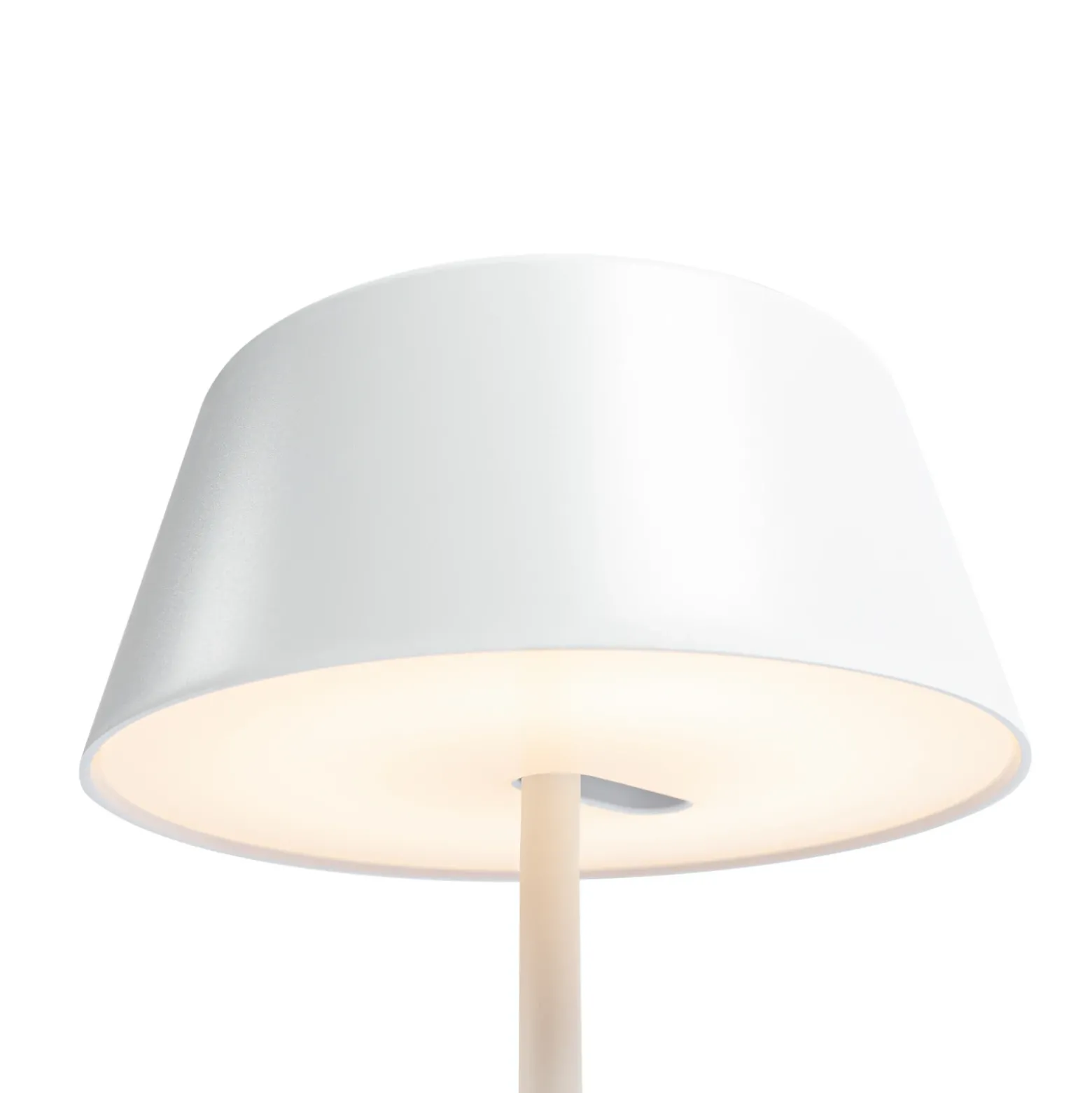 Lindby Milica lámpara de mesa LED, blanca, atenuable