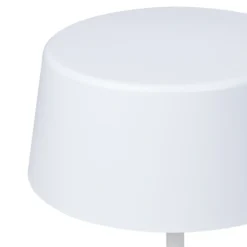 Lindby Milica lámpara de mesa LED, blanca, atenuable