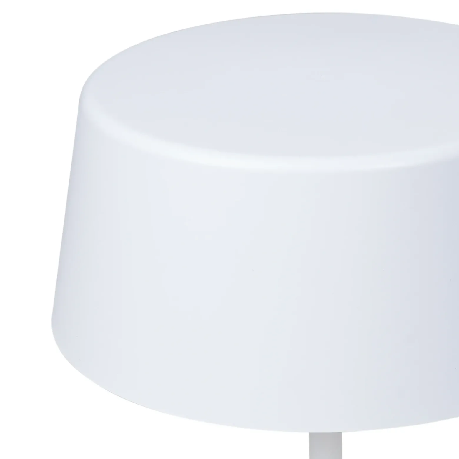 Lindby Milica lámpara de mesa LED, blanca, atenuable