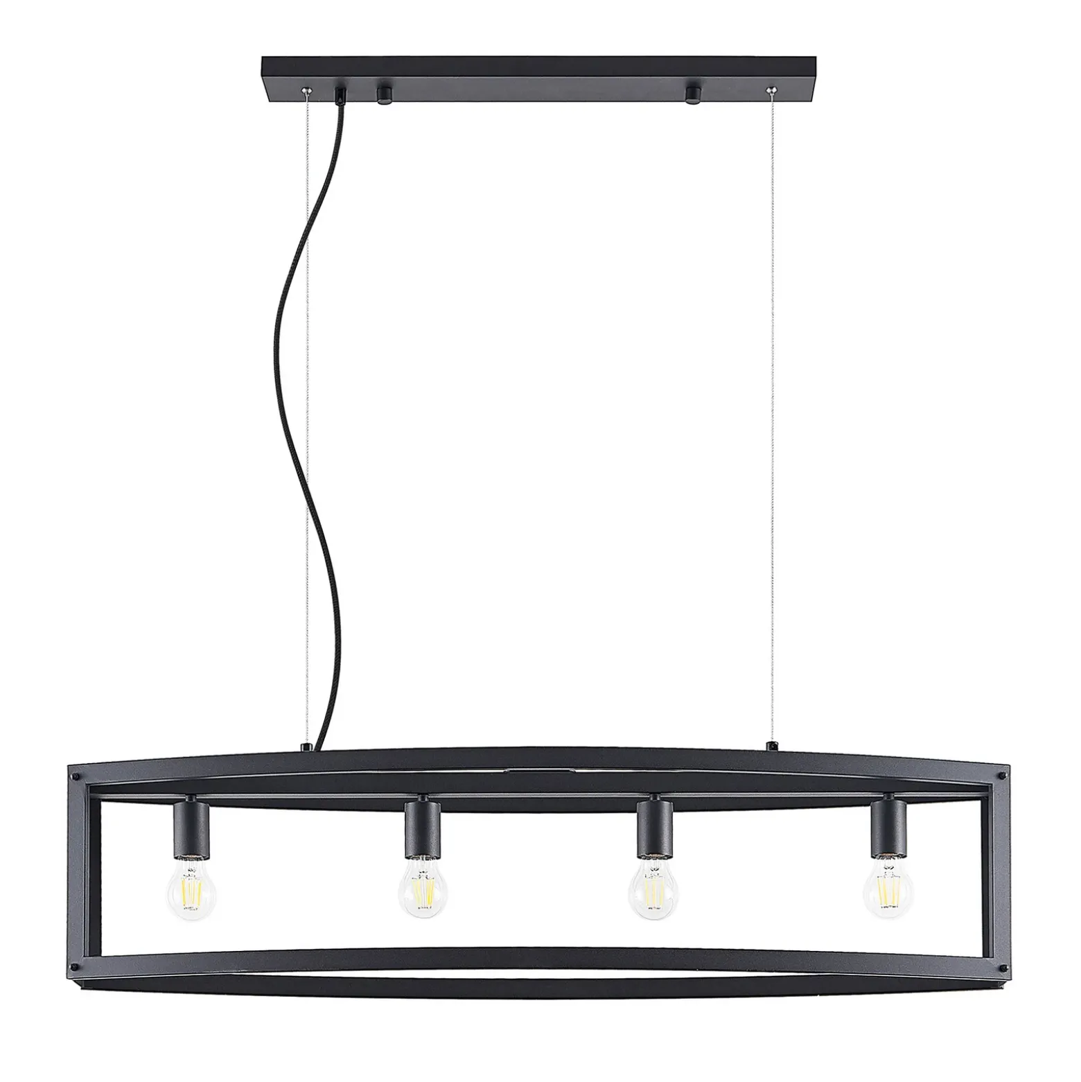 Lindby Mizgin lámpara colgante sin rejilla 4 luces
