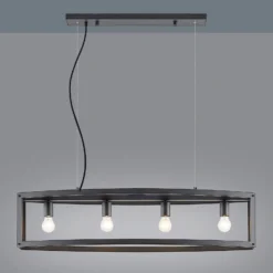 Lindby Mizgin lámpara colgante sin rejilla 4 luces