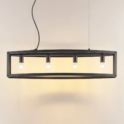 Lindby Mizgin lámpara colgante sin rejilla 4 luces