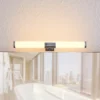 Lindby Naili lámpara de espejo LED, cromo